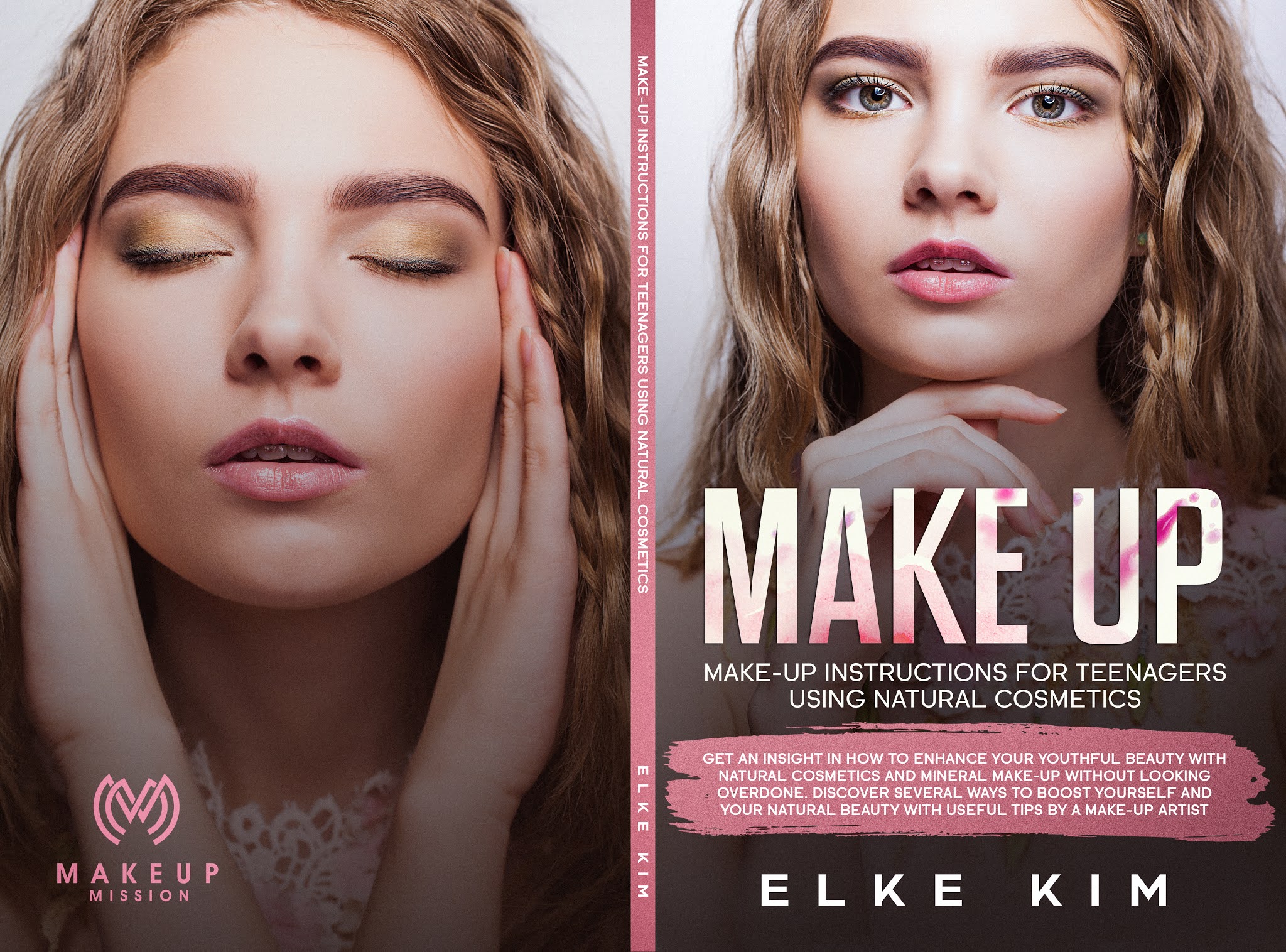 Makeup book - Makeup instructions for teenagers using natural cosmetics