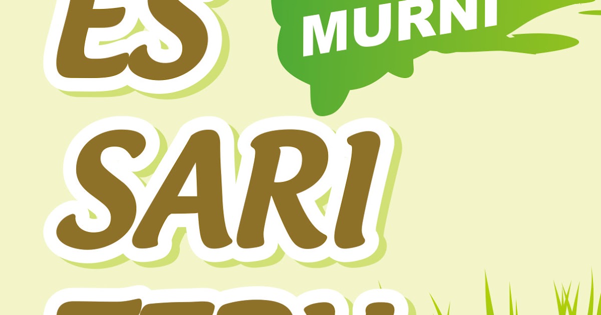 Download Template Desain Banner Es Tebu CDR Mas Vian