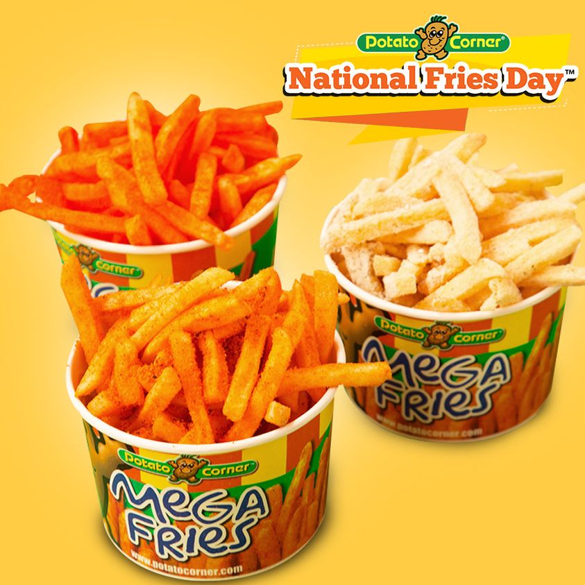 Manila Shopper Potato Corner National Fries Day Buy1 Get1 Promo 2021