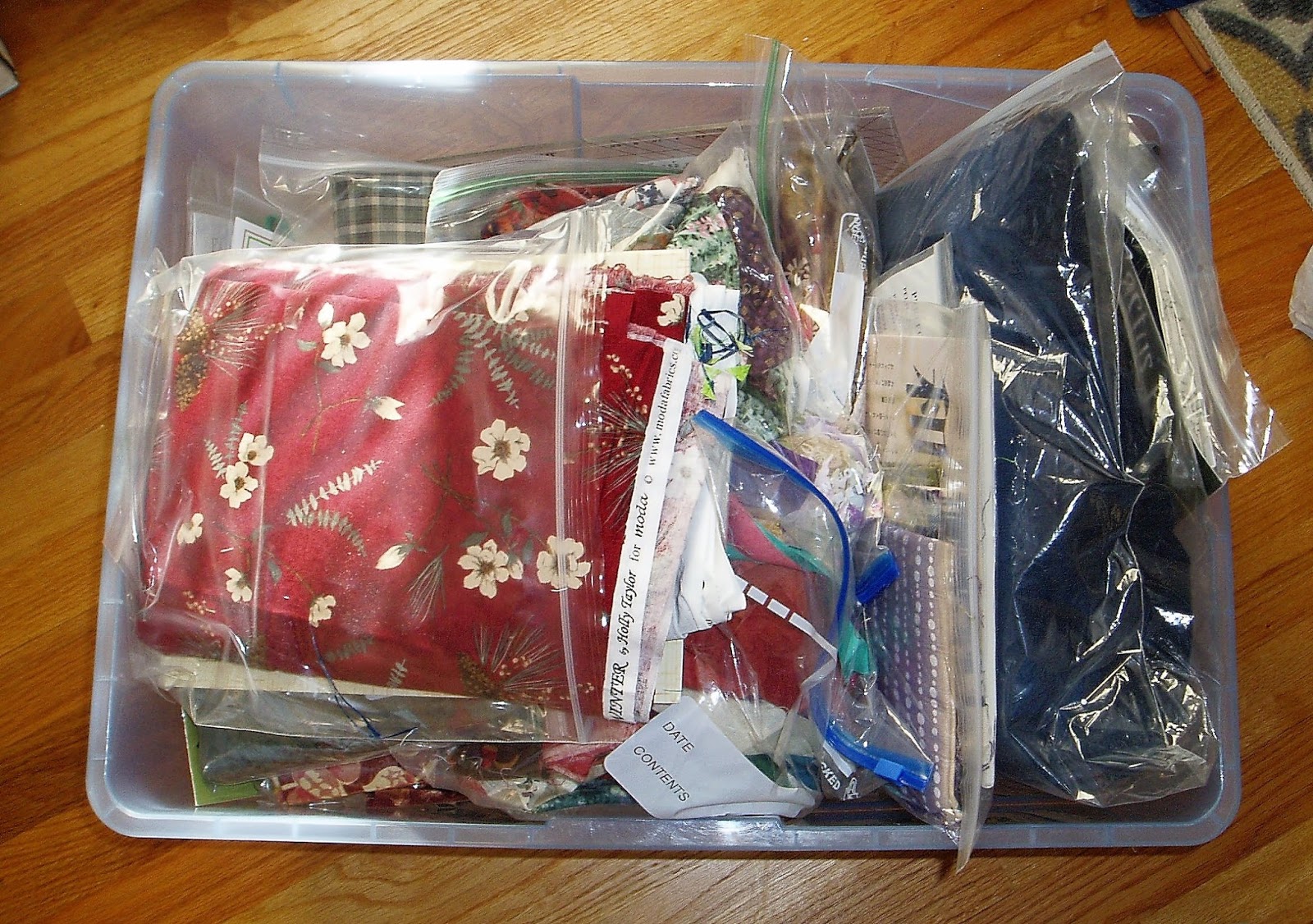 The Academic Quilter Spring Cleaning Fabric and batting