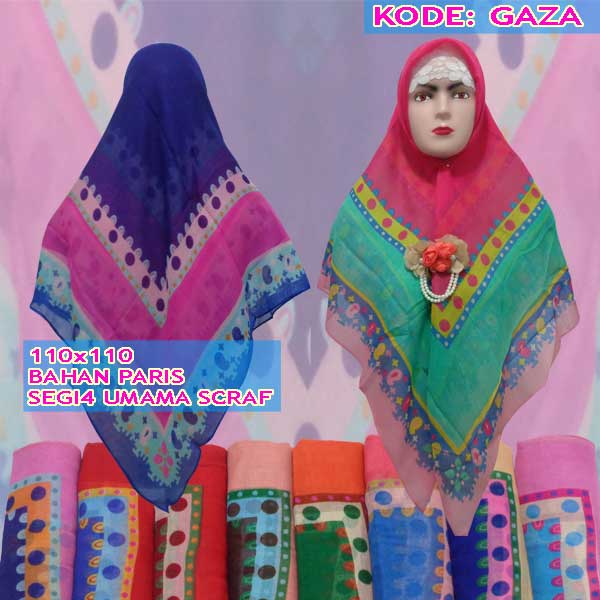 Grosir Jilbab isegii iempati umama scarf motif murah