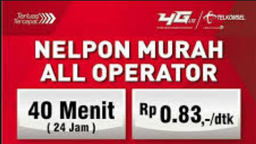 Paket Telepon Telkomsel Semua Operator 2500 40 Menit 100 Work Paket Data Kuota