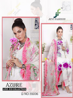 juvi fashion Azure festival eid collection pakistani suits wholesaler