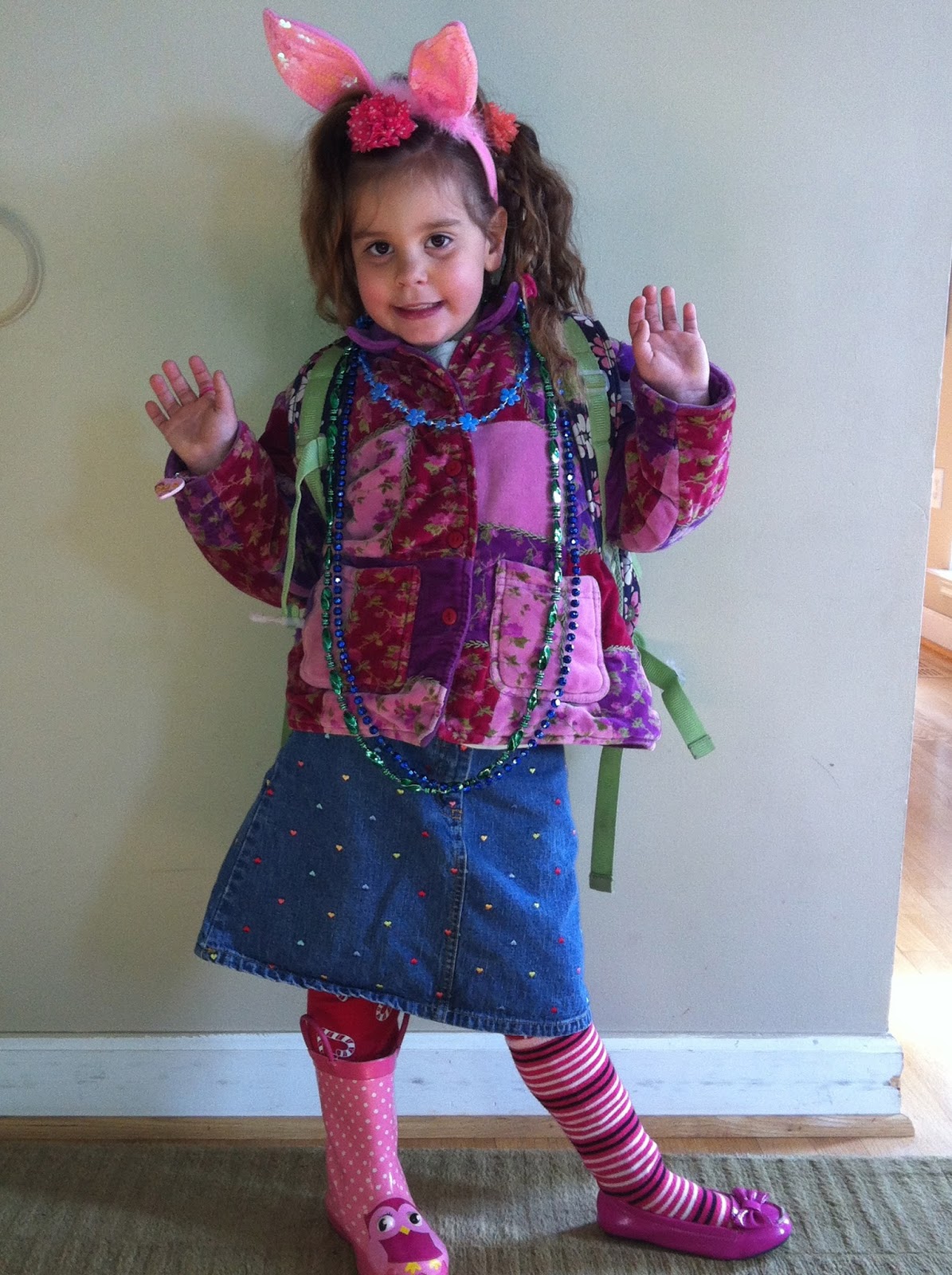 THESE ARE THE DAYS OF YOUR LIVES......: Mismatched day at Preschool!