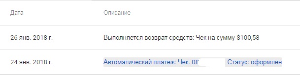  Google AdSense на счёт в банке