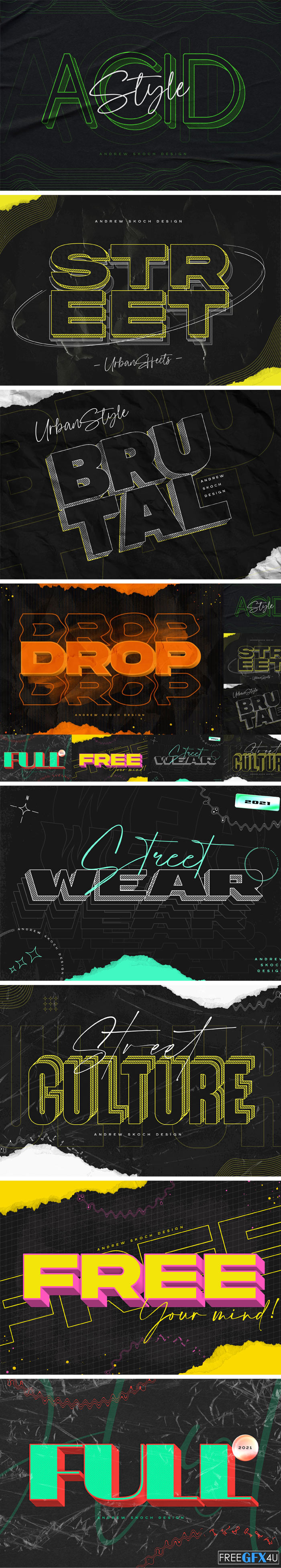 Urban Text Effects Free Download Urban Text Effects