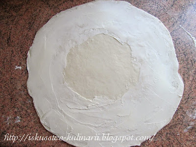 Греческая пита с зеленью (Hortopita, Χορτόπιτα)