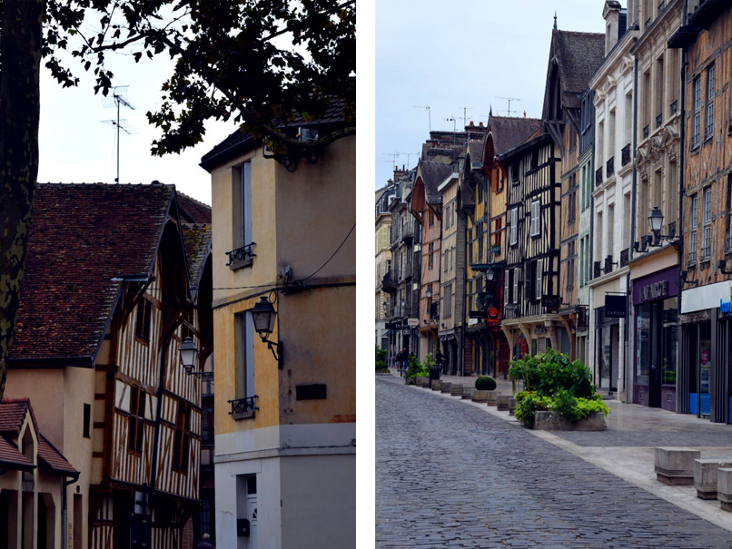 De Middeleeuwse stad Troyes