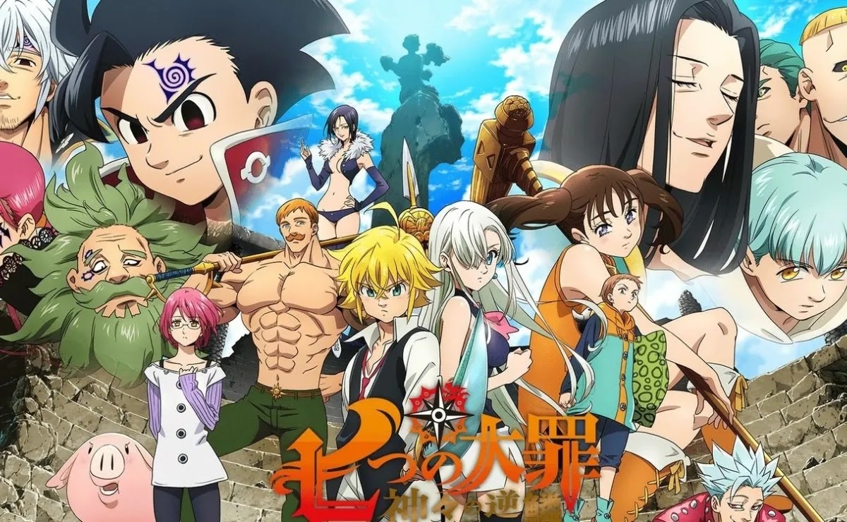 LOS 7 PECADOS CAPITALES Nanatsu no Taizai [Temporada 3] [Audio Latino] [POR MEGA]