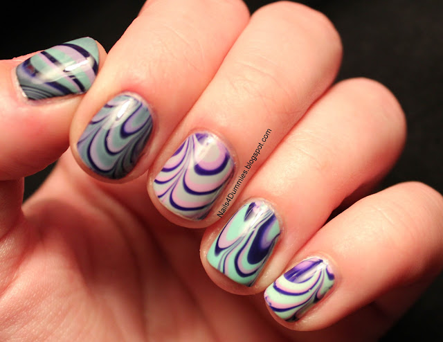 Barry M Ombre Water Marble