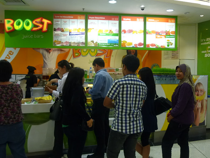 My Life & My Loves . Boost Juice KLCC...siapa yg bertuah???