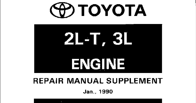 Toyota Kijang Cyber Community: Manual Book Toyota Kijang Diesel 2LT, 3L