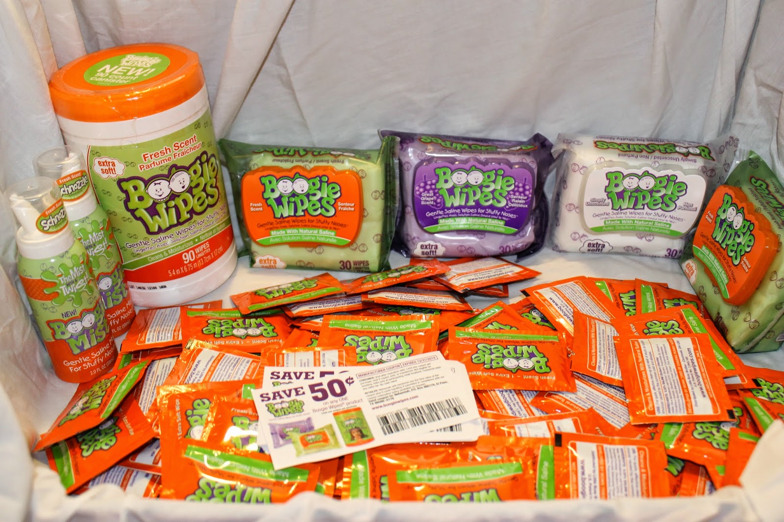 Boogie Wipes Giveaway