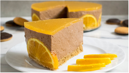 JAFFA ČIZKEJK - ne peče se - cheesecake sa cokoladom i pomorandzom