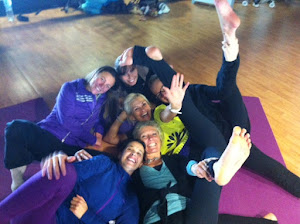 Les Yoginis at our recent Val Workshop