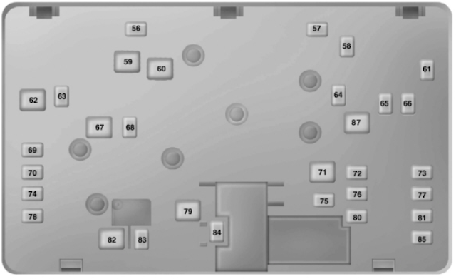 Power Distribution Box - Bottom Power Distribution Box - Bottom