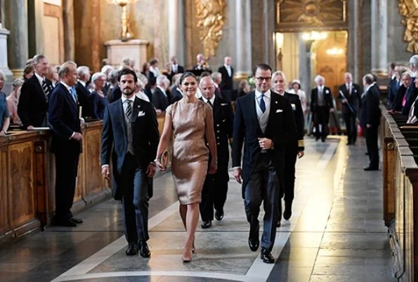 Queen Silvia, Crown Princess Victoria, Prince Daniel, Prince Carl Philip, Princess Madeleine and Christopher O'Neill.