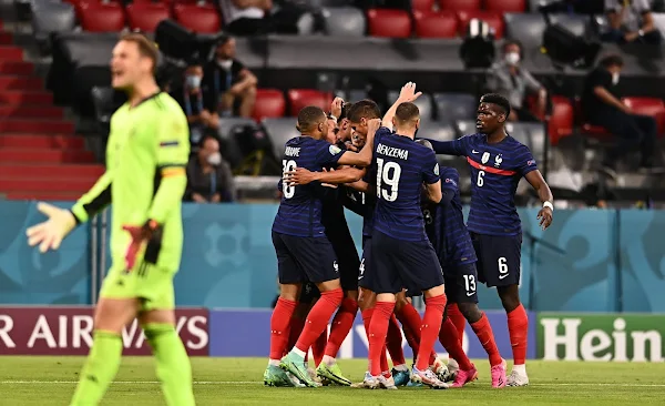 ملخص وهدف فوز فرنسا علي المانيا (1-0) كأس أمم أوروبا