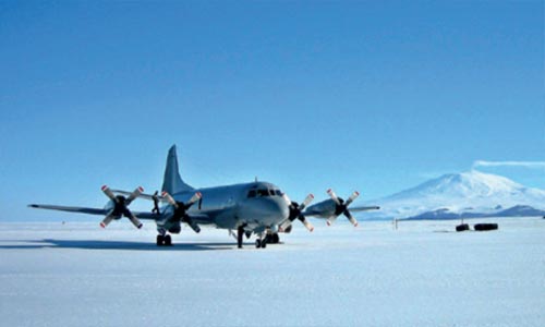 ICE RUNWAY ANTARTIKA (ANTARTIKA) 