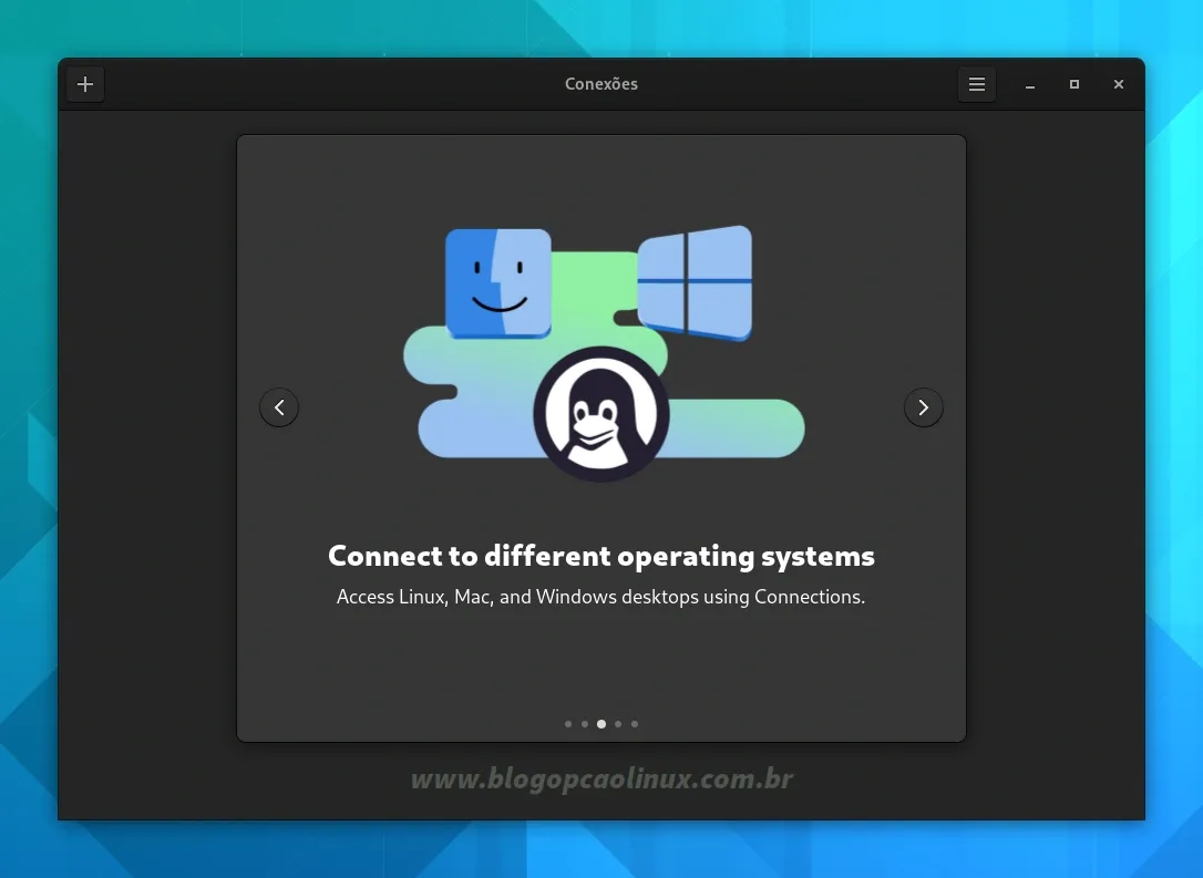 Novo aplicativo 'Conexões' incluído no GNOME 41