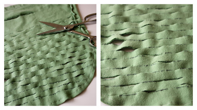 Easy Knit produce bag // www.deliacreates.com