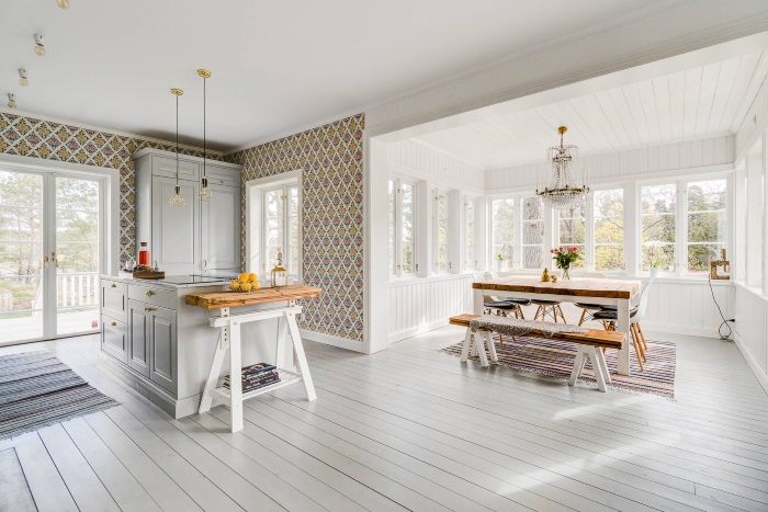 Rustiikkia, modernia ja maalaistyyliä