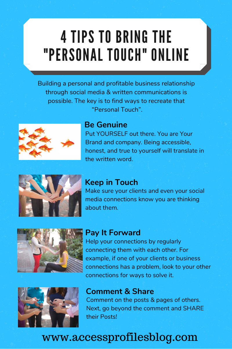 Access Profiles, Inc. Rock Your Online Connections Using these 4 Tips