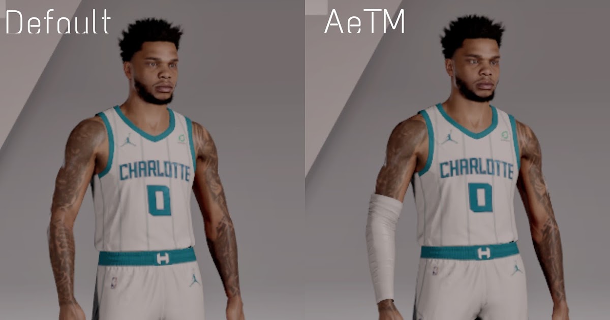 Miles Bridges Cyberface and Body Model by [Ae™] [FOR 2K21] - NBA 2K