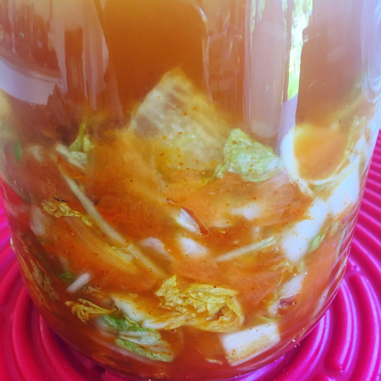 Kimchi, Spicy Pickled Korean Cabbage