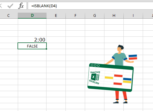 شرح صيغة الدالة ISBLANK في برنامج مايكروسوفت Excel