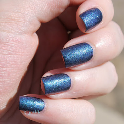 30 Days of Color Challenge Day 10: Indigo. Featuring CrowsToes Electra