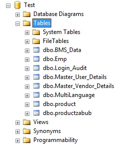 Microsoft Business Intelligence: Drop multiple table with a naming ...