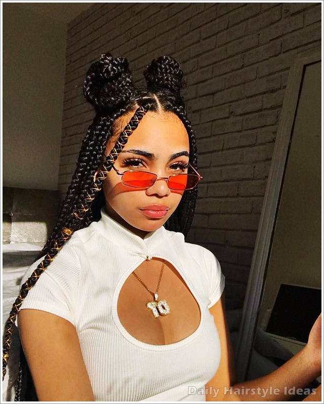 Featured image of post Cute Box Braid Hairstyle Ideas / No, your head isn&#039;t too big for these styles.