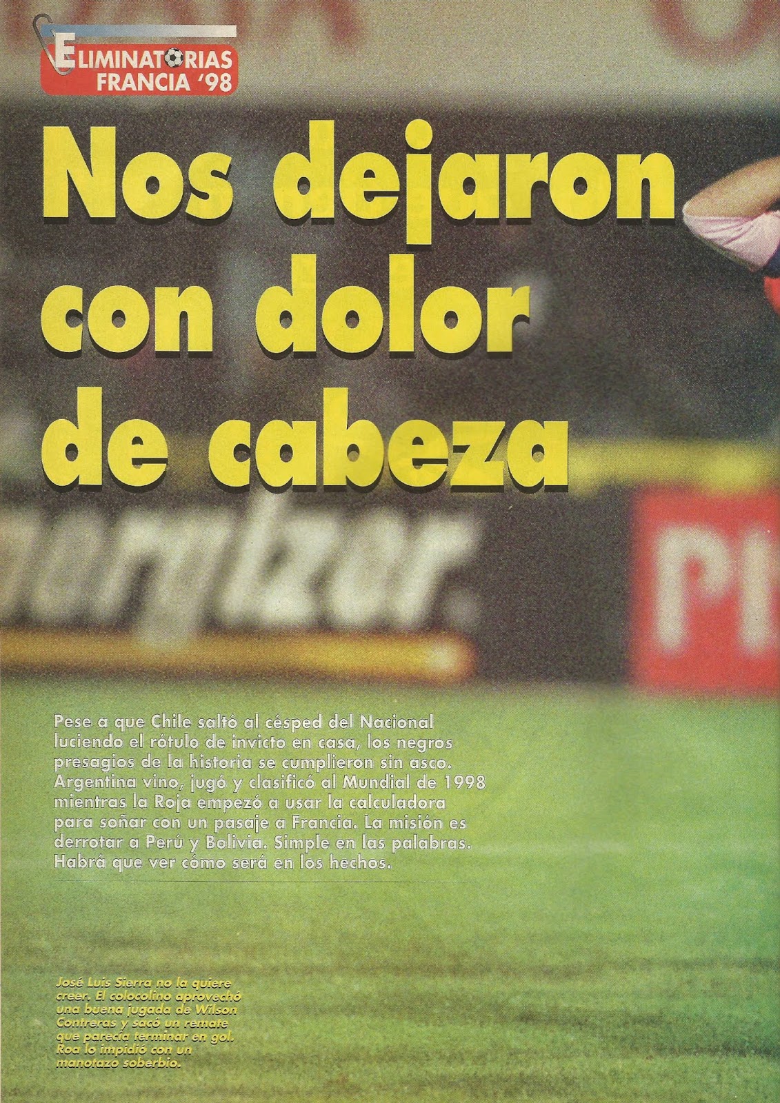 Partidos de la Roja [10/09/1997] ChileArgentina 12