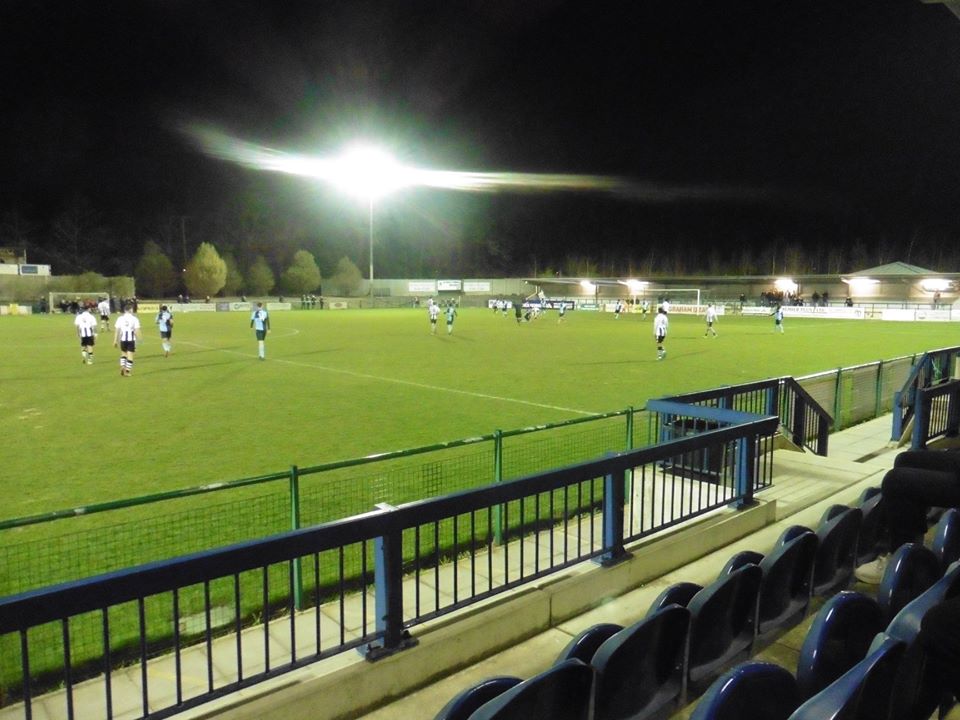 The Rainham End. Rowley Park St Neots Town
