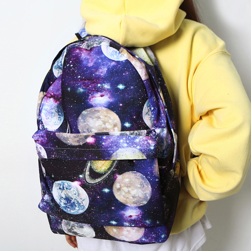 [Yubsshop] Galaxy Print Backpack | KSTYLICK - Latest Korean Fashion | K ...