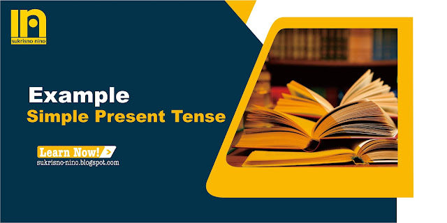 Example Simple Present Tense Sukrisno Nino