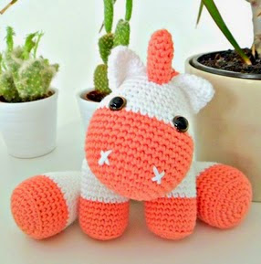 PATRON GRATIS UNICORNIO AMIGURUMI