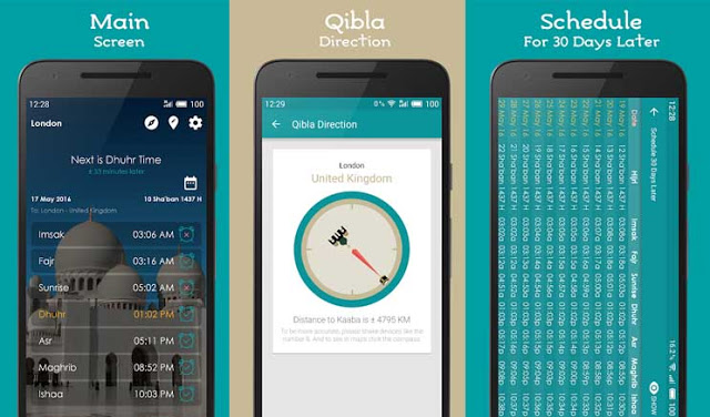 Jadwal Sholat, Kiblat dan Adzan - Aplikasi Adzan Terbaik Dan Jadwal Sholat Indonesia