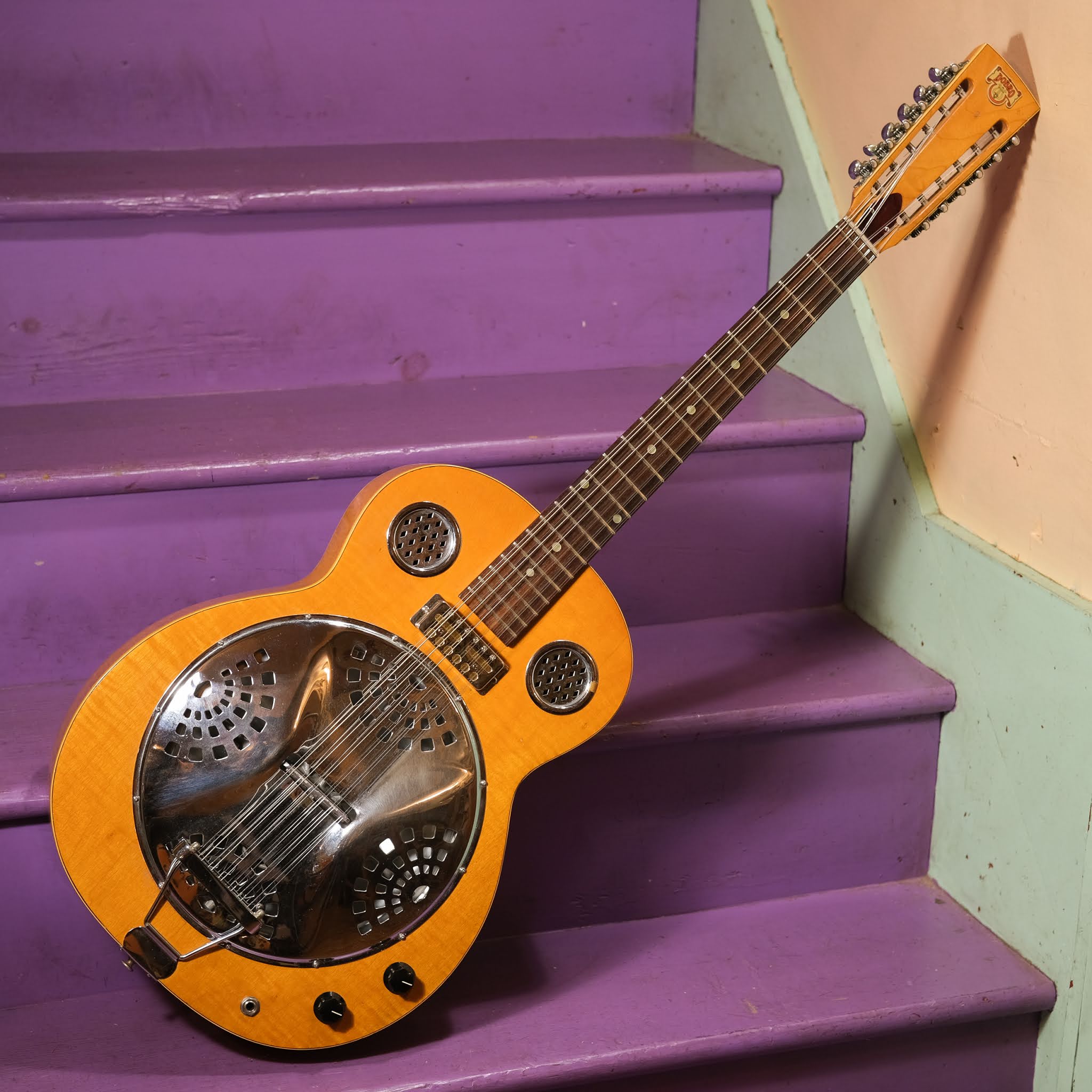 1960s Dobro (Mosritemade) Columbia 12String Resonator Guitar