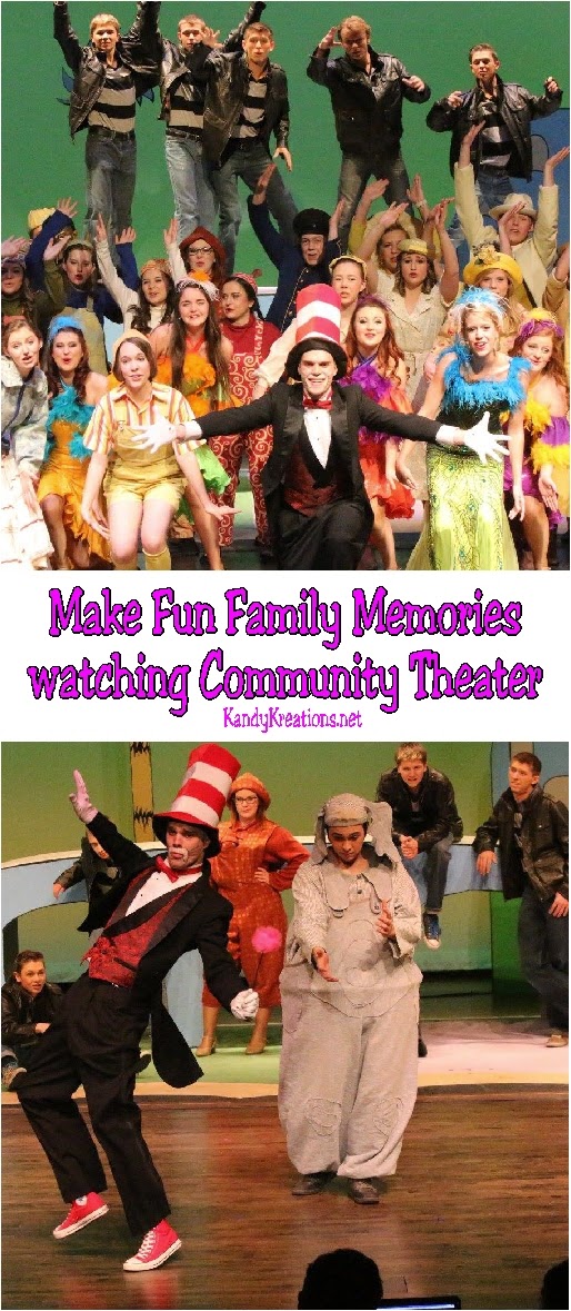 Make some fun family memories with your kids by watching community theater in your back yard! You'll find some great, inexpensive, and wonderful fun that your kids will love.