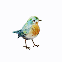 bird watercolor watercolour birds painting paintings prints chickadee drawing watercolours capped water colour paint parrot giclee canvas artwork watercolors techniques