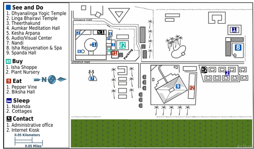 Isha yoga center image