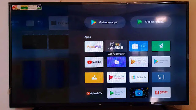 Wbs app drawer app in android tv All apps in android tv