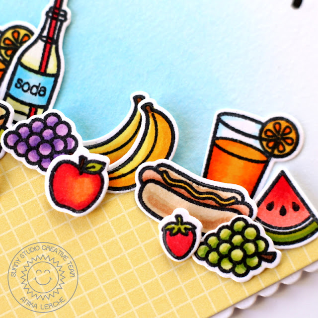 Sunny Studio Stamps: Summer Picnic Card by Anni.