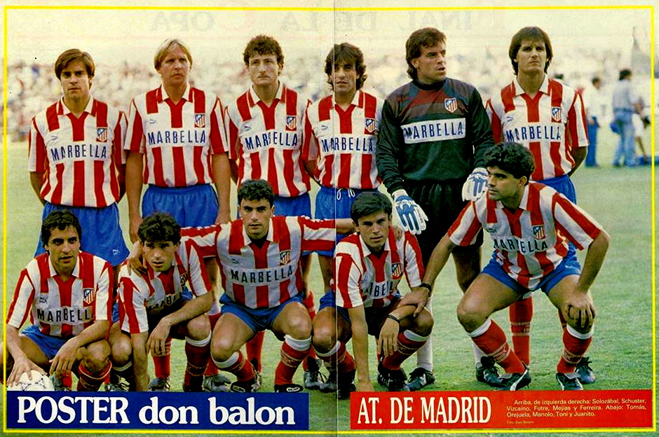 Club ATLÉTICO DE MADRID (1980 2000)