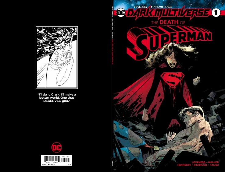 Comic Obsessed.: Some thoughts about Tales from the Dark Multiverse: Death of Superman #1