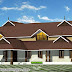 Traditional 4 bedroom Kerala house architecture