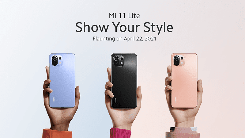 Xiaomi Mi 11 Lite will go official in the Philippines on April 22