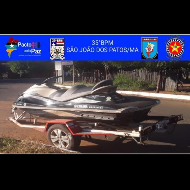 Homem é preso acusado de ter roubado jet-ski, em Nova York